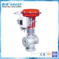 pneumatic actuator 3 way diverter valve 3"
